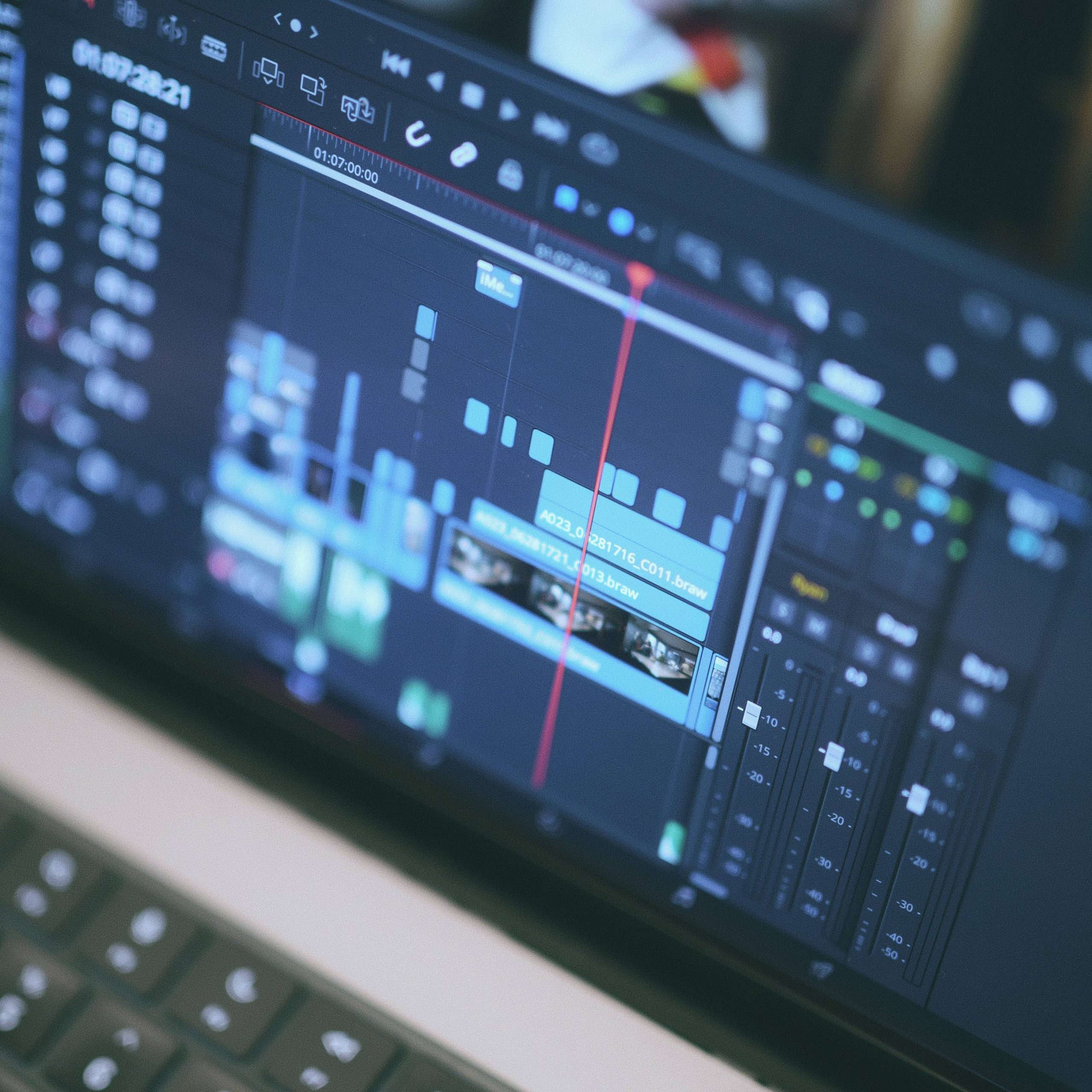 Post-production editing